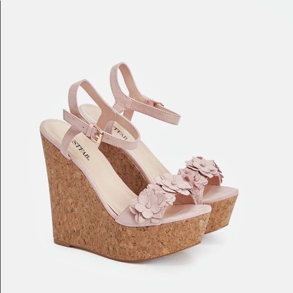 Blush Pink Wedges